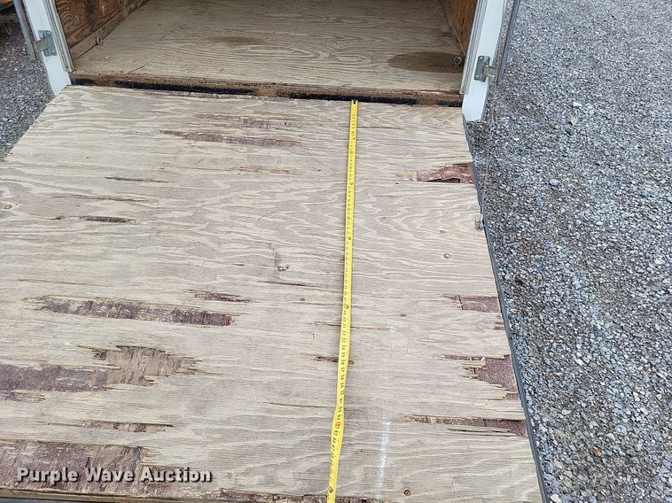 image for item LS9607 2007 Doolittle  enclosed cargo trailer