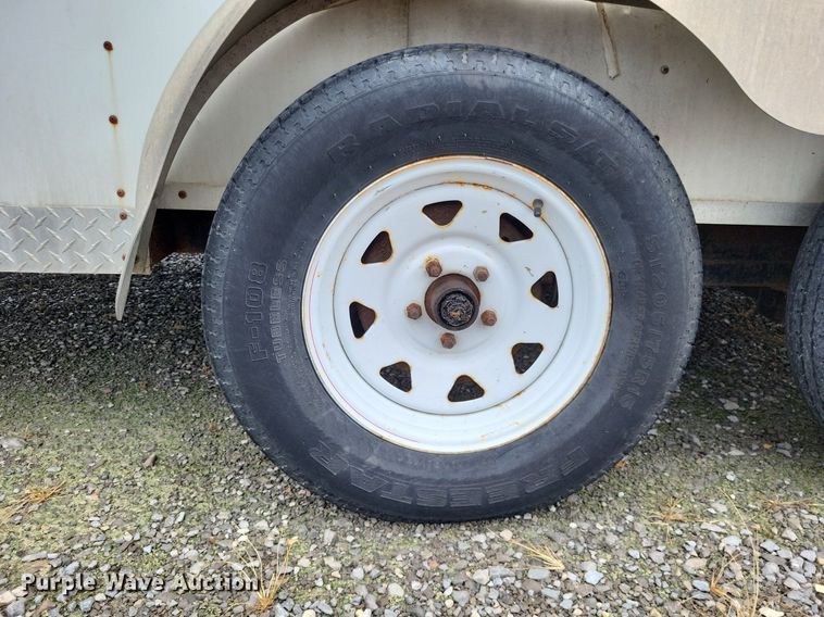 image for item LS9607 2007 Doolittle  enclosed cargo trailer