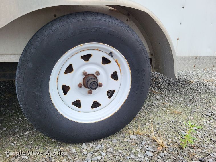 image for item LS9607 2007 Doolittle  enclosed cargo trailer