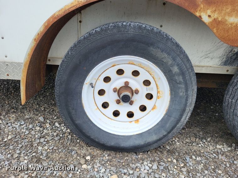 image for item LS9607 2007 Doolittle  enclosed cargo trailer