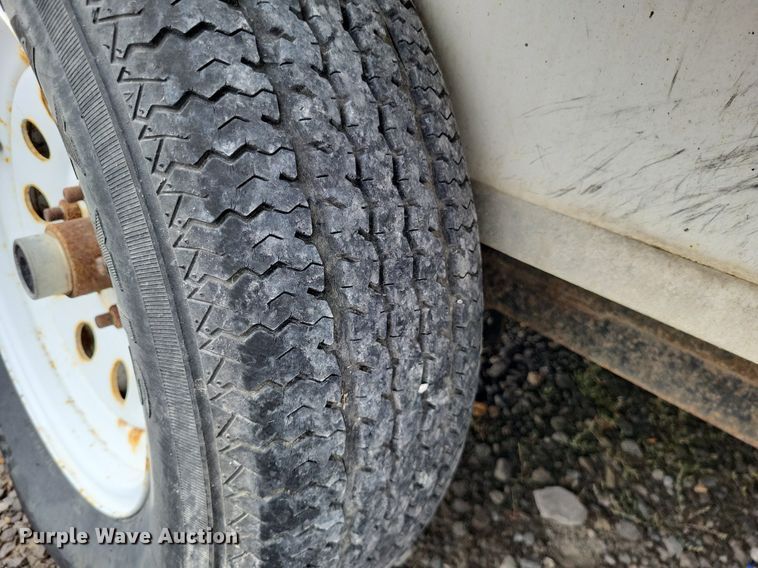 image for item LS9607 2007 Doolittle  enclosed cargo trailer