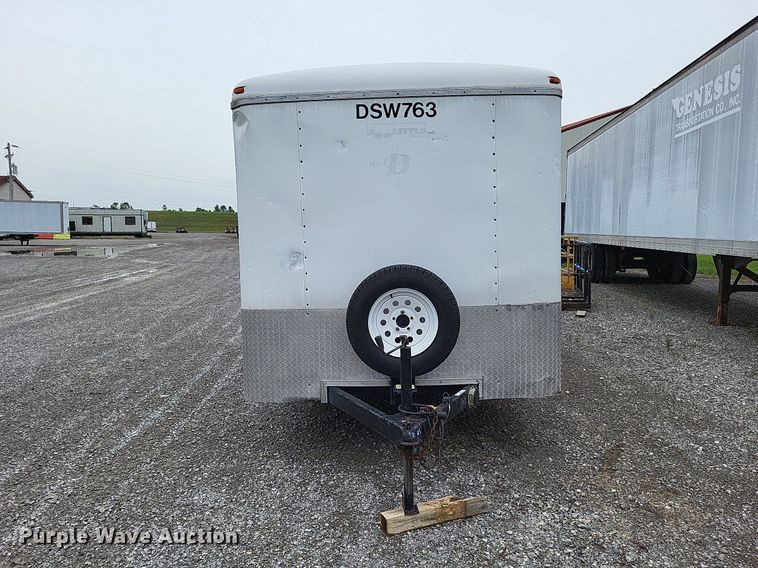 image for item LS9608 2004 Doolittle  enclosed cargo trailer