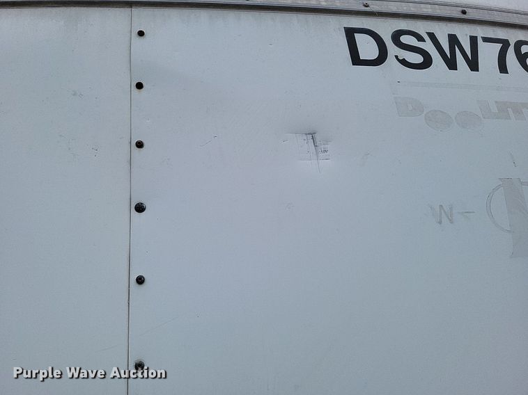 image for item LS9608 2004 Doolittle  enclosed cargo trailer