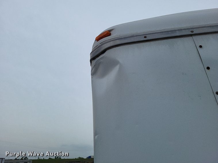 image for item LS9608 2004 Doolittle  enclosed cargo trailer