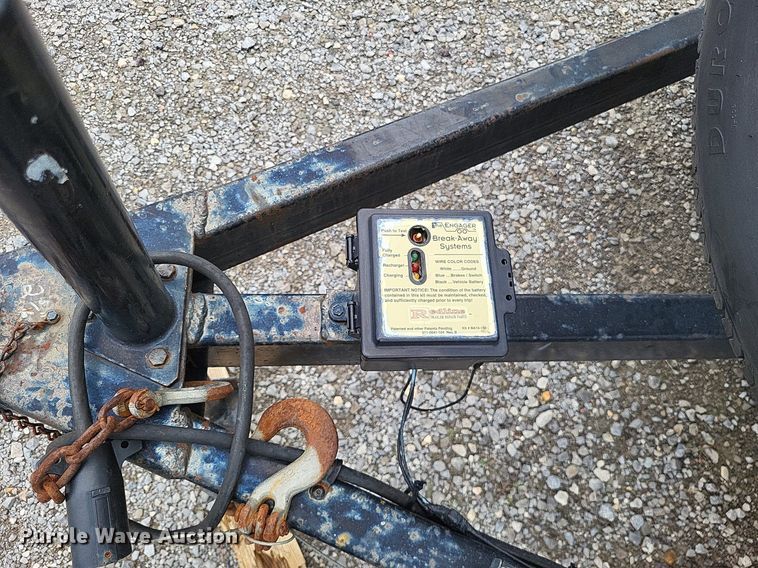 image for item LS9608 2004 Doolittle  enclosed cargo trailer