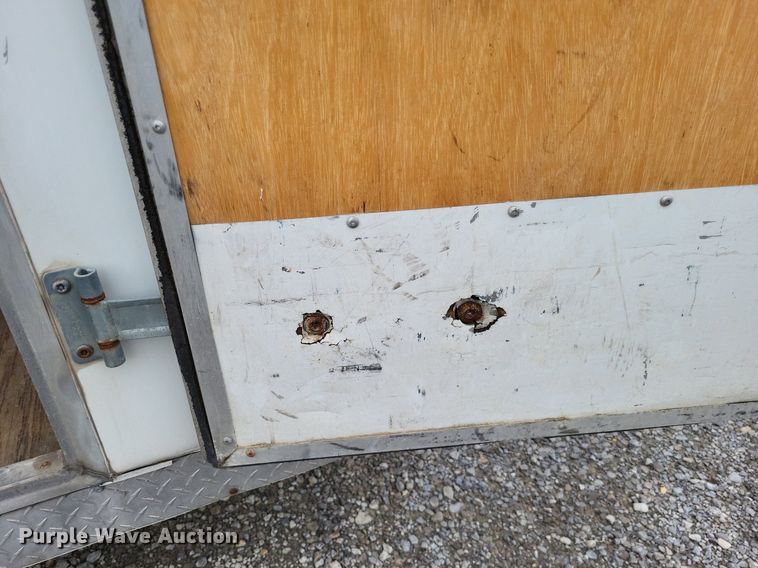 image for item LS9608 2004 Doolittle  enclosed cargo trailer