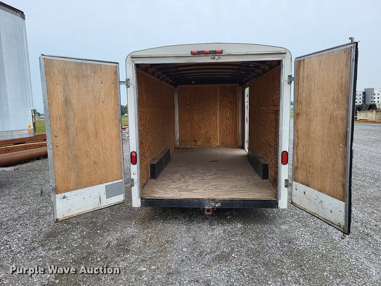 image for item LS9608 2004 Doolittle  enclosed cargo trailer