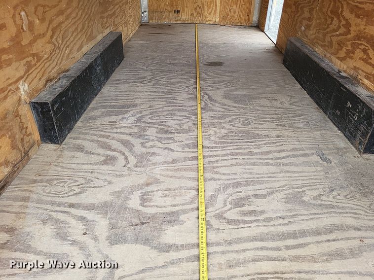 image for item LS9608 2004 Doolittle  enclosed cargo trailer