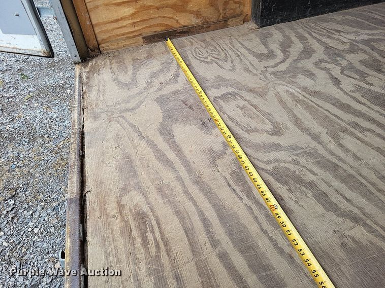 image for item LS9608 2004 Doolittle  enclosed cargo trailer