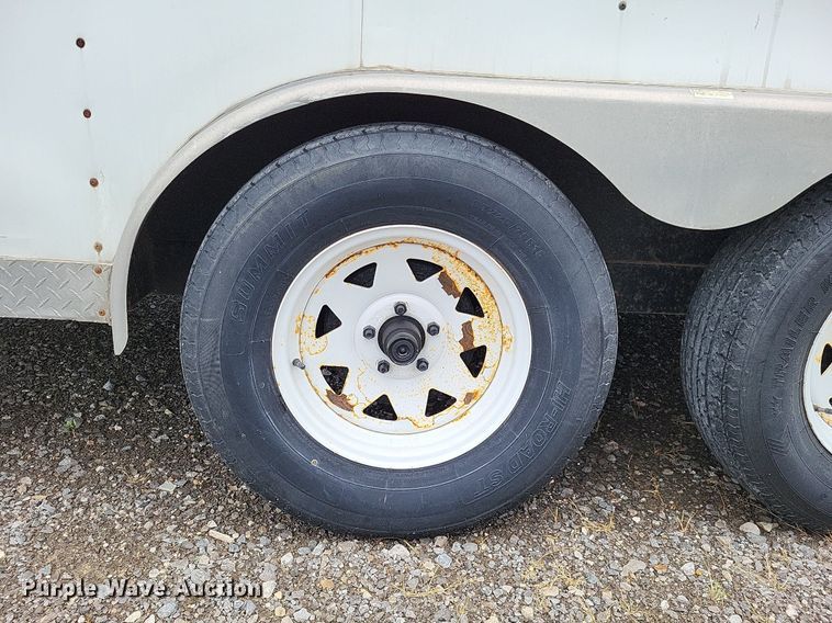 image for item LS9608 2004 Doolittle  enclosed cargo trailer