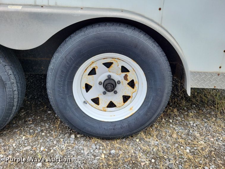 image for item LS9608 2004 Doolittle  enclosed cargo trailer