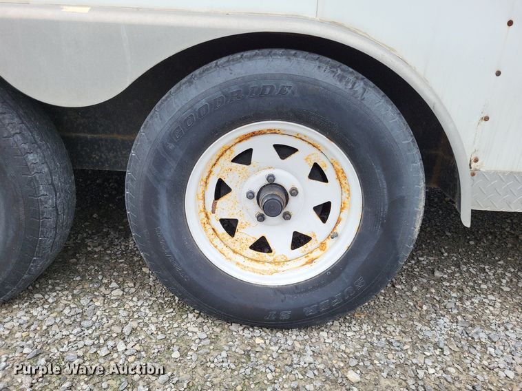 image for item LS9608 2004 Doolittle  enclosed cargo trailer