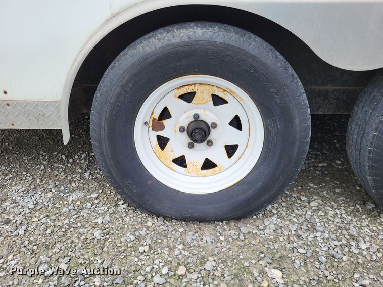 image for item LS9608 2004 Doolittle  enclosed cargo trailer