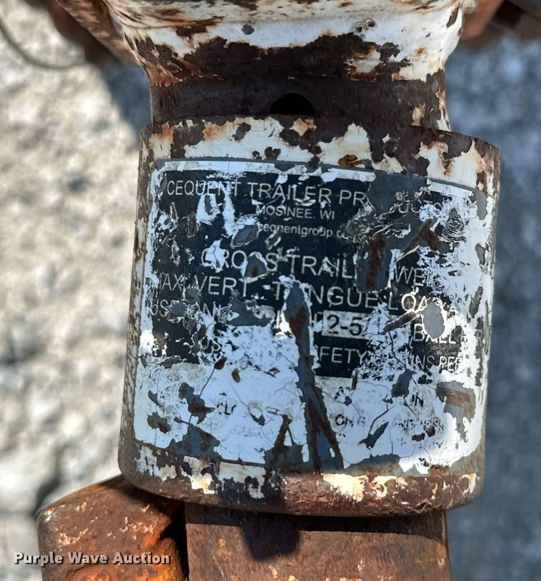 image for item MB9621 1995 Starlite  utility trailer