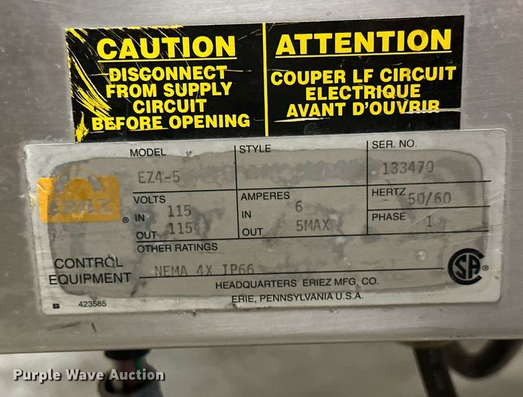 image for item MB9759 EZ Tec EZ4-5  Metal Detector