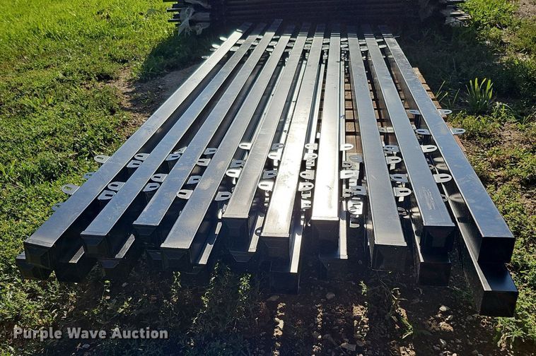 image for item MD9931 (20) 10' L x 6' 6" H wrought iron site fencing