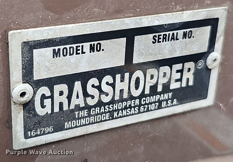 image for item MD9964 Grasshopper 329  ZTR lawn mower