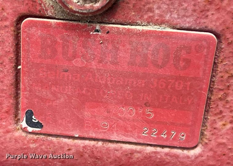 image for item MG9365 Bush Hog ATH 720  finish mower