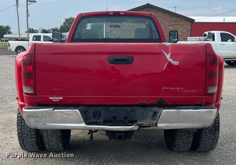 image for item MG9399 2006 Dodge Ram 3500  pickup truck