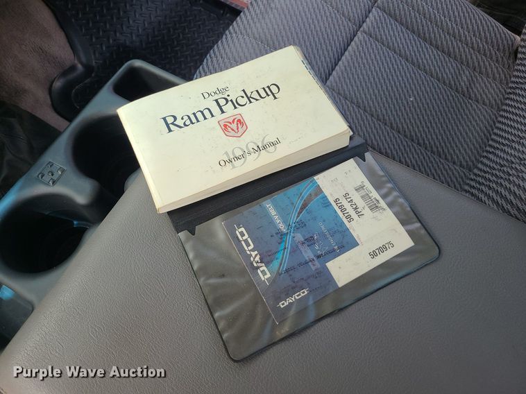 image for item MG9606 1996 Dodge Ram 1500  pickup truck