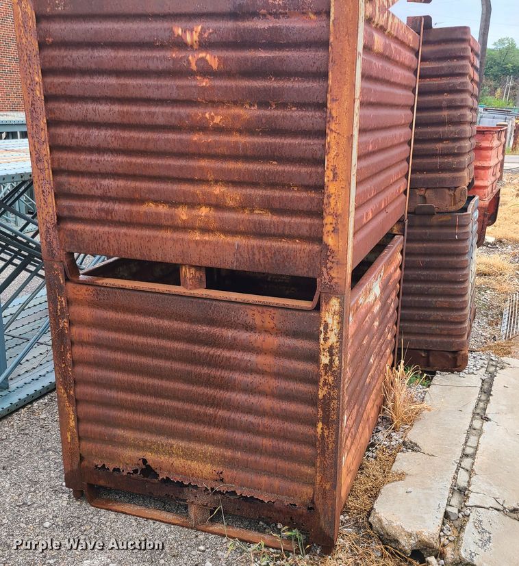 image for item MG9690 (6) steel bins