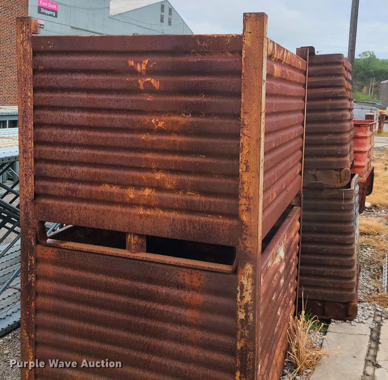 image for item MG9690 (6) steel bins