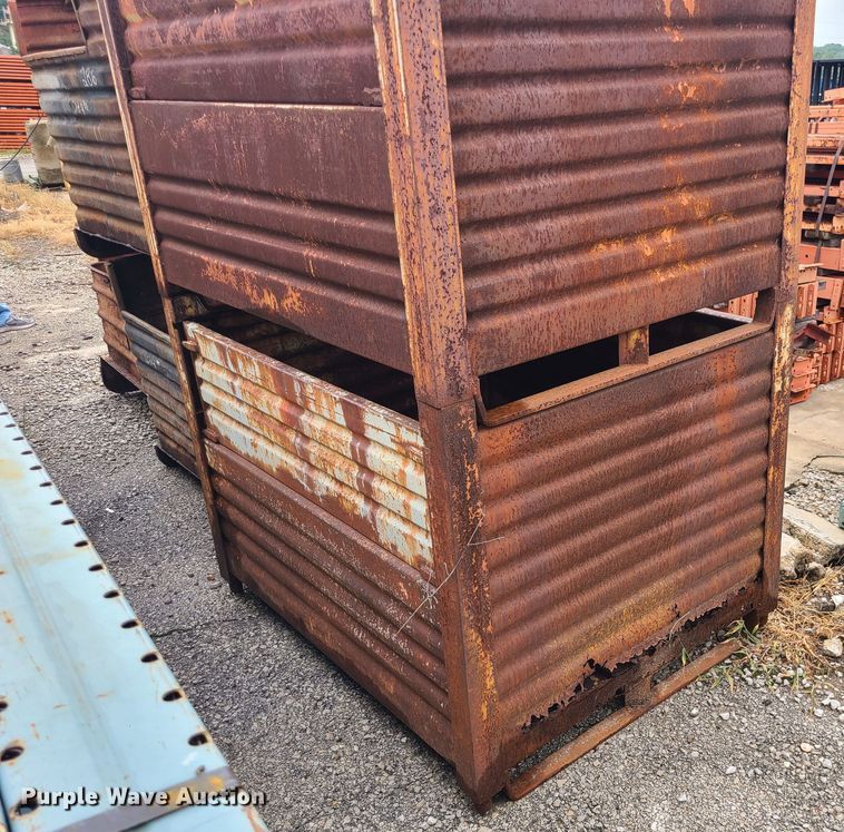 image for item MG9690 (6) steel bins