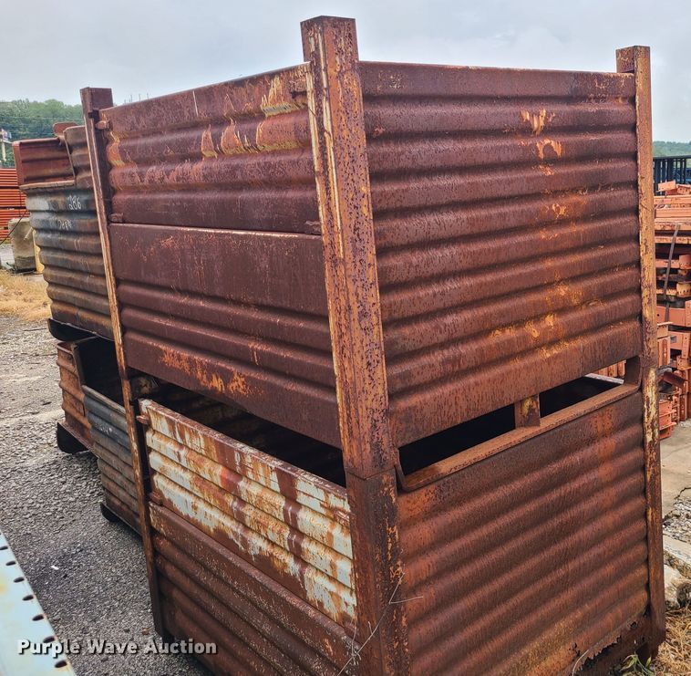 image for item MG9690 (6) steel bins