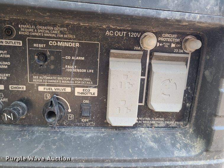 image for item MG9705 Honda EU3000is  inverter