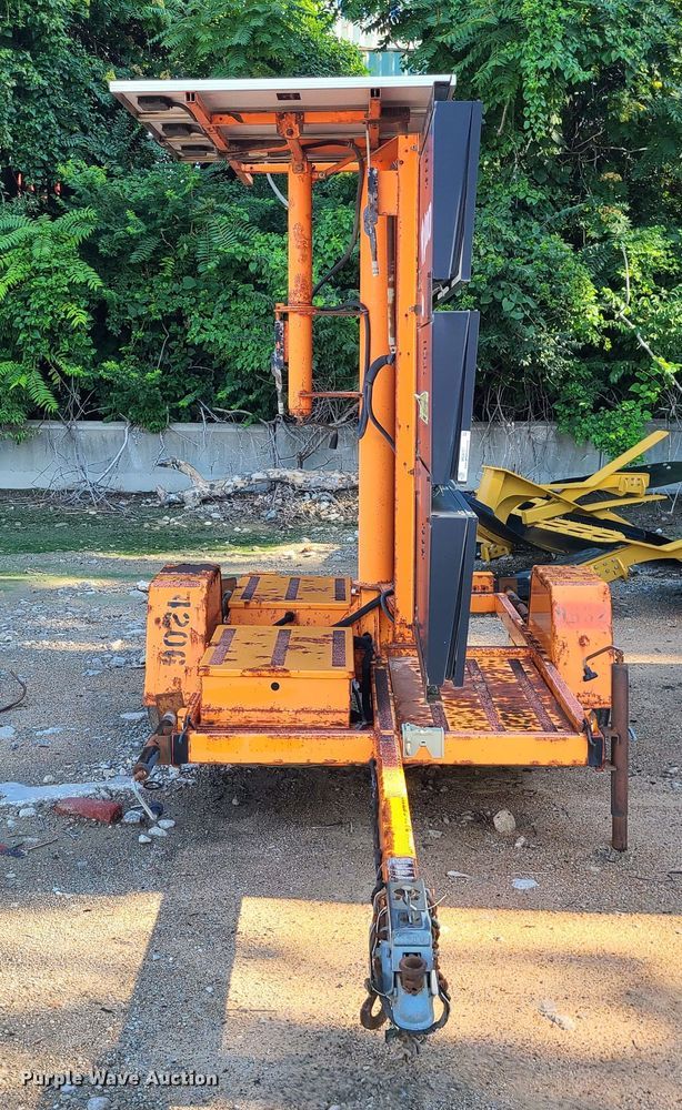 image for item MG9707 Addco  message board trailer