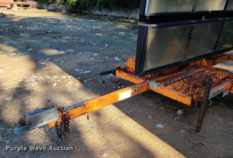 image for item MG9707 Addco  message board trailer