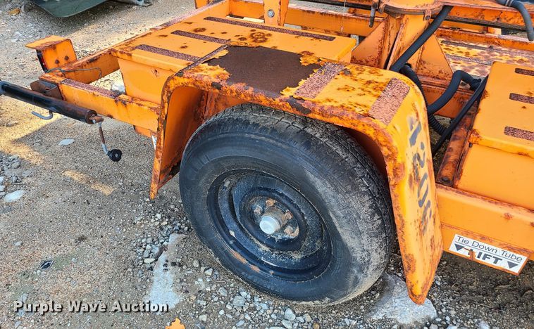 image for item MG9707 Addco  message board trailer