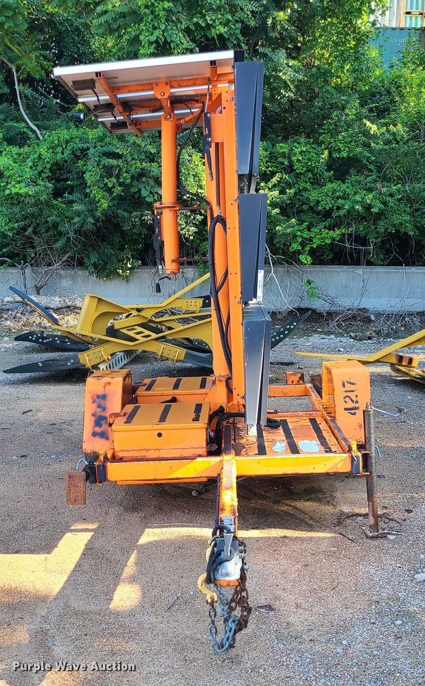 image for item MG9708 Addco  message board trailer