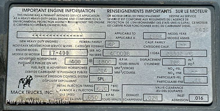 image for item ML9116 Truck parts, disk, and dozer blade