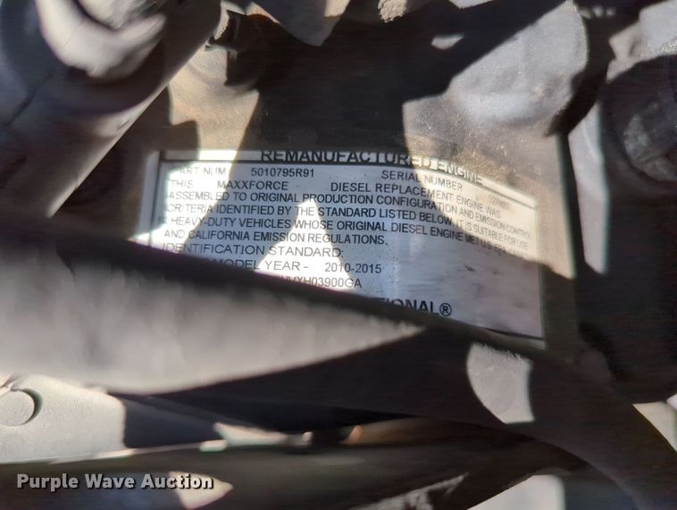 image for item MX9339 2011 International DuraStar 4300  flatbed truck