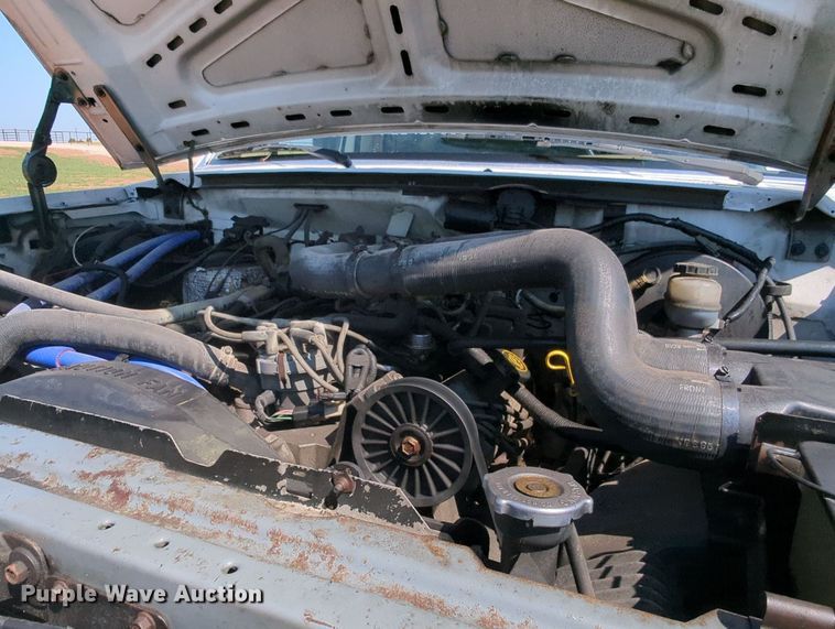 image for item MX9340 1990 Ford F350  flatbed pickup truck