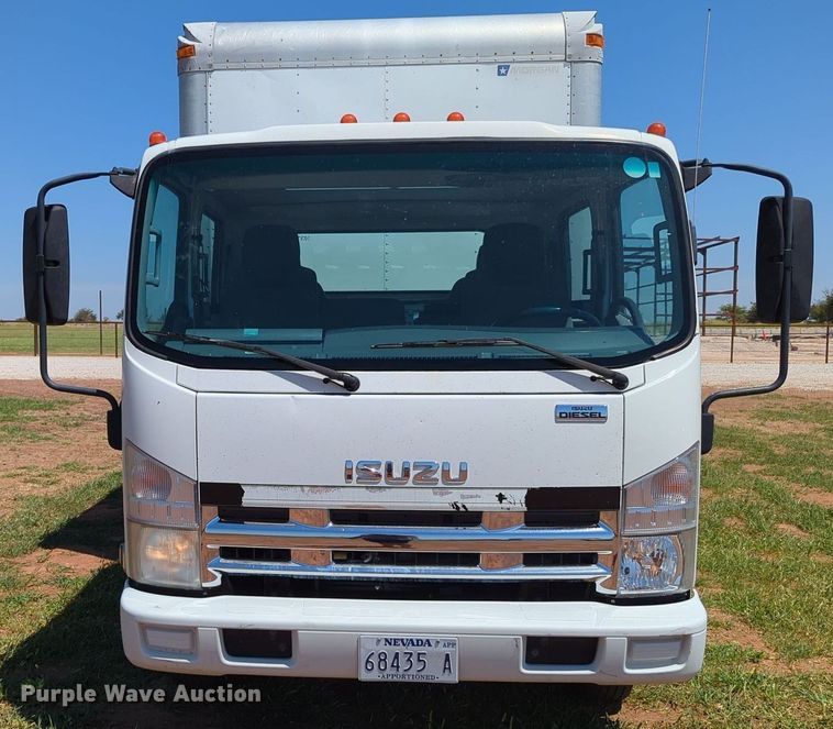 image for item MX9344 2008 Isuzu NPR  Crew Cab box truck