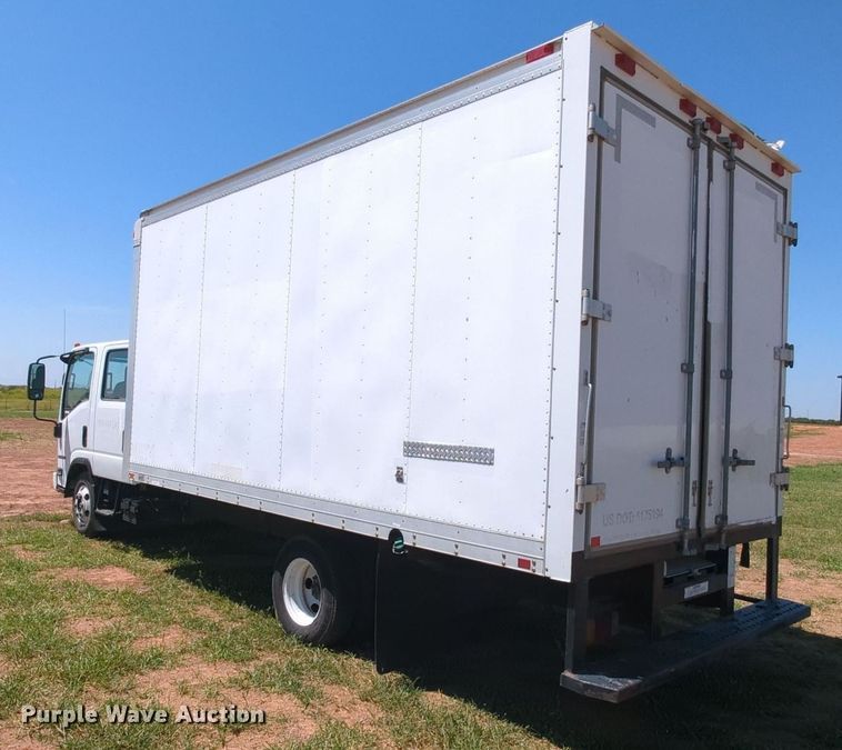 image for item MX9344 2008 Isuzu NPR  Crew Cab box truck