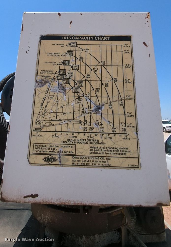 image for item MX9350 2001 Ford F550  utility bed pickup truck