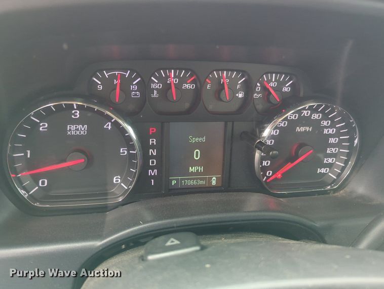 image for item MY9506 2016  Chevrolet Silverado 3500HD  utility bed pickup truck