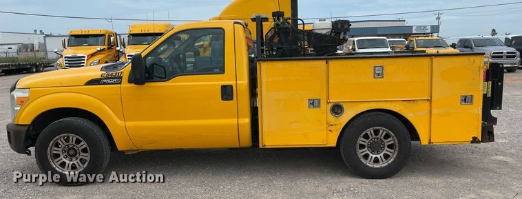 image for item MY9515 2011  Ford F250 Super Duty  utility bed pickup truck