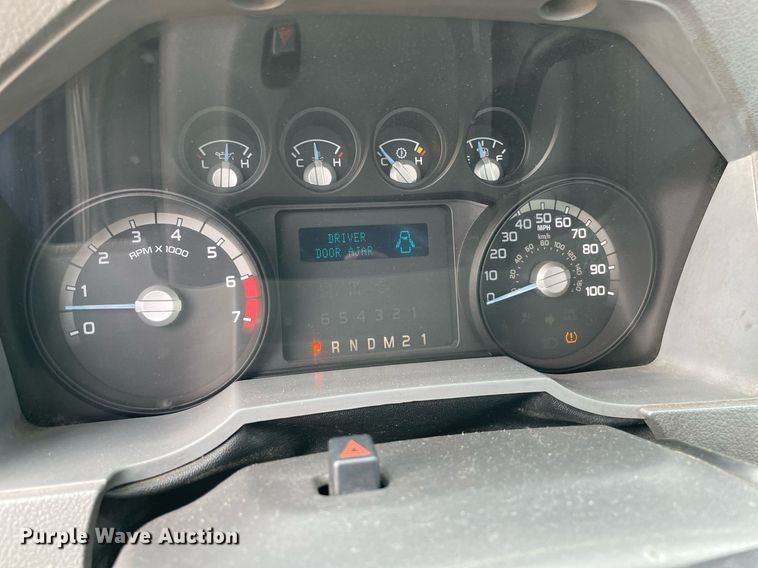 image for item MY9515 2011  Ford F250 Super Duty  utility bed pickup truck