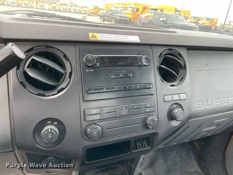 image for item MY9515 2011  Ford F250 Super Duty  utility bed pickup truck