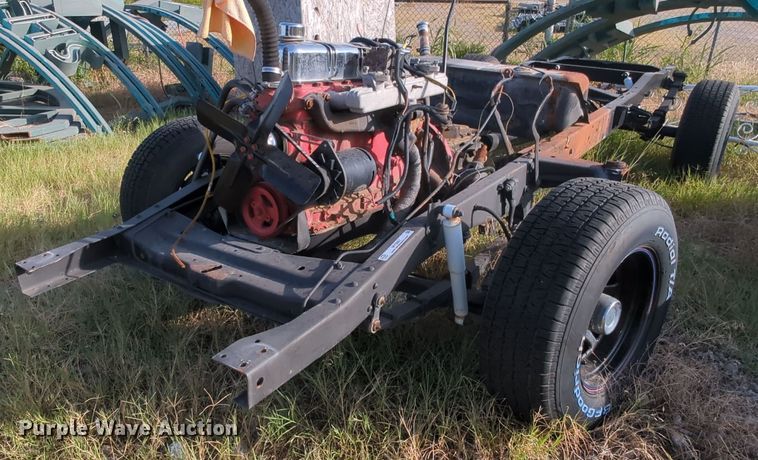 image for item MY9867 1956 Ford  truck chassis