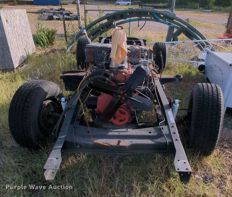 image for item MY9867 1956 Ford  truck chassis