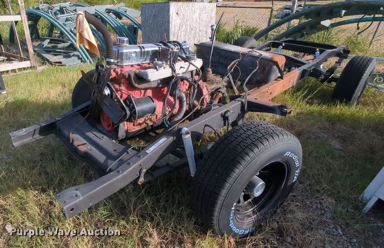 image for item MY9867 1956 Ford  truck chassis