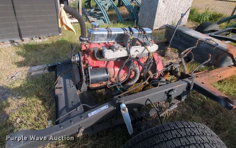 image for item MY9867 1956 Ford  truck chassis