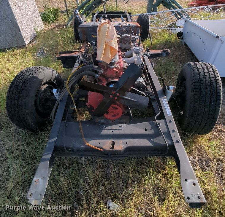 image for item MY9867 1956 Ford  truck chassis