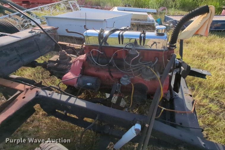 image for item MY9867 1956 Ford  truck chassis