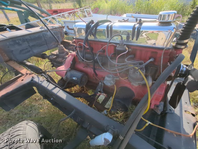 image for item MY9867 1956 Ford  truck chassis